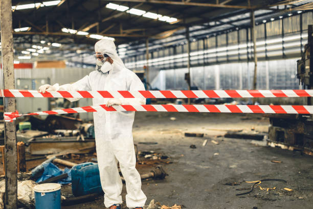 Professional Biohazard technician working in Eatonville, FL
